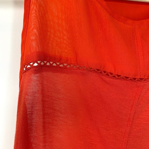 SAM EDELMAN Coral Open Racer‎ Back Tank Top Sz S - Picture 3 of 9